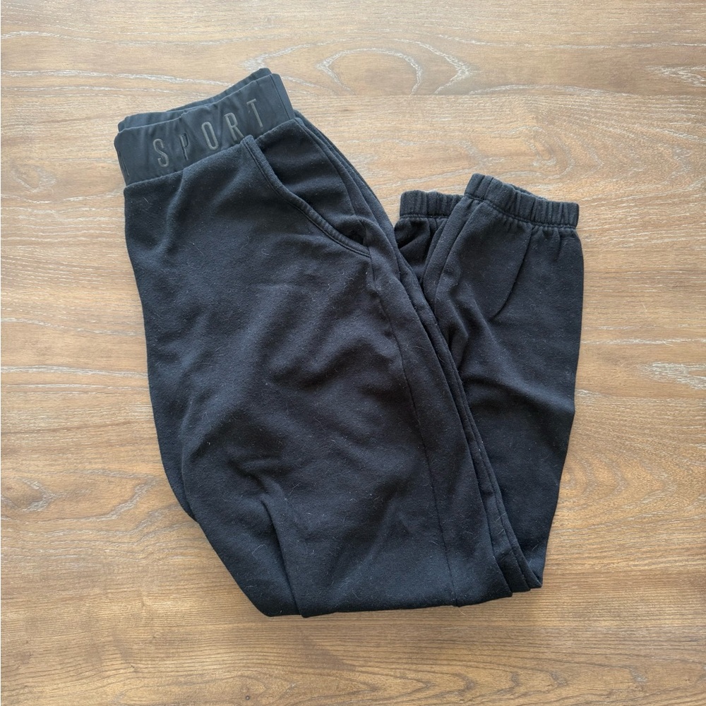 Black joggers